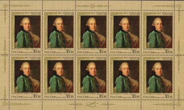 275th Birth Anniversary of F.Rokotov