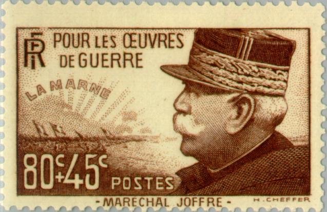 War aid. Marshal Joffre. the Marne