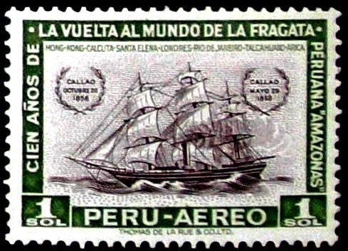 Peruvian frigate "Amazonas"