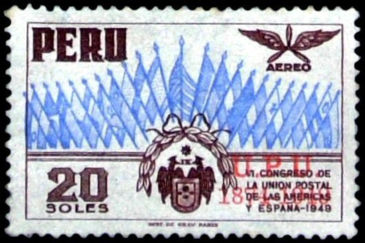Air Post - 75th Anniversary of the UPU