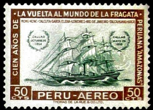 Peruvian frigate "Amazonas"