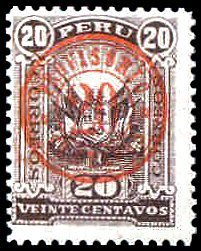 Stamp, Coat of Arms, Peru,  , Coats of Arms