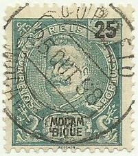Stamp, King Carlos I., Mozambique,  