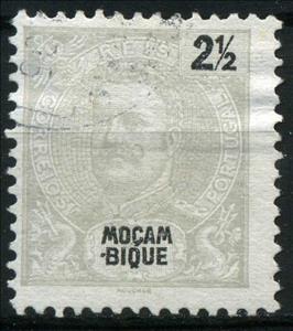 Stamp, King Carlos I., Mozambique,  
