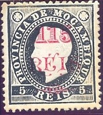 Kings D. Luis I and D. Carlos I, with surcharge
