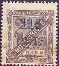 Kings D. Luis I and D. Carlos I, with surcharge