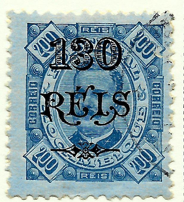 Kings D. Luis I and D. Carlos I, with surcharge