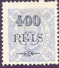 Kings D. Luis I and D. Carlos I, with surcharge