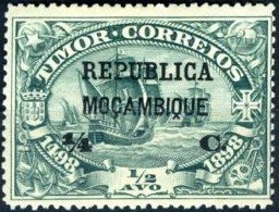 Fleet of Vasco da Gama on the run - on Timor stamp