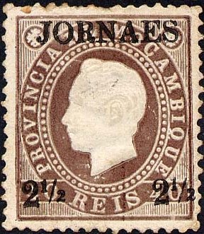 Stamp, King Luis I., Mozambique,  