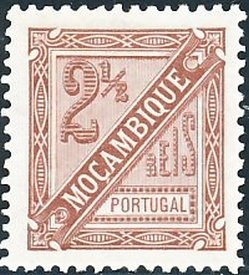 Stamp, Numeral, Mozambique,  