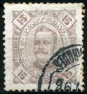 Stamp, King Carlos I., Mozambique,  