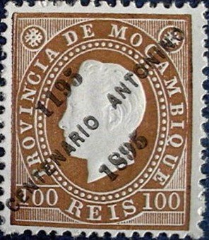 Stamp, King Luis I., Mozambique,  