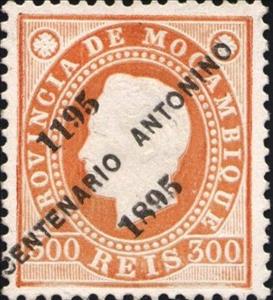 Stamp, King Luis I., Mozambique,  
