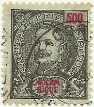 Stamp, King Carlos I., Mozambique,  