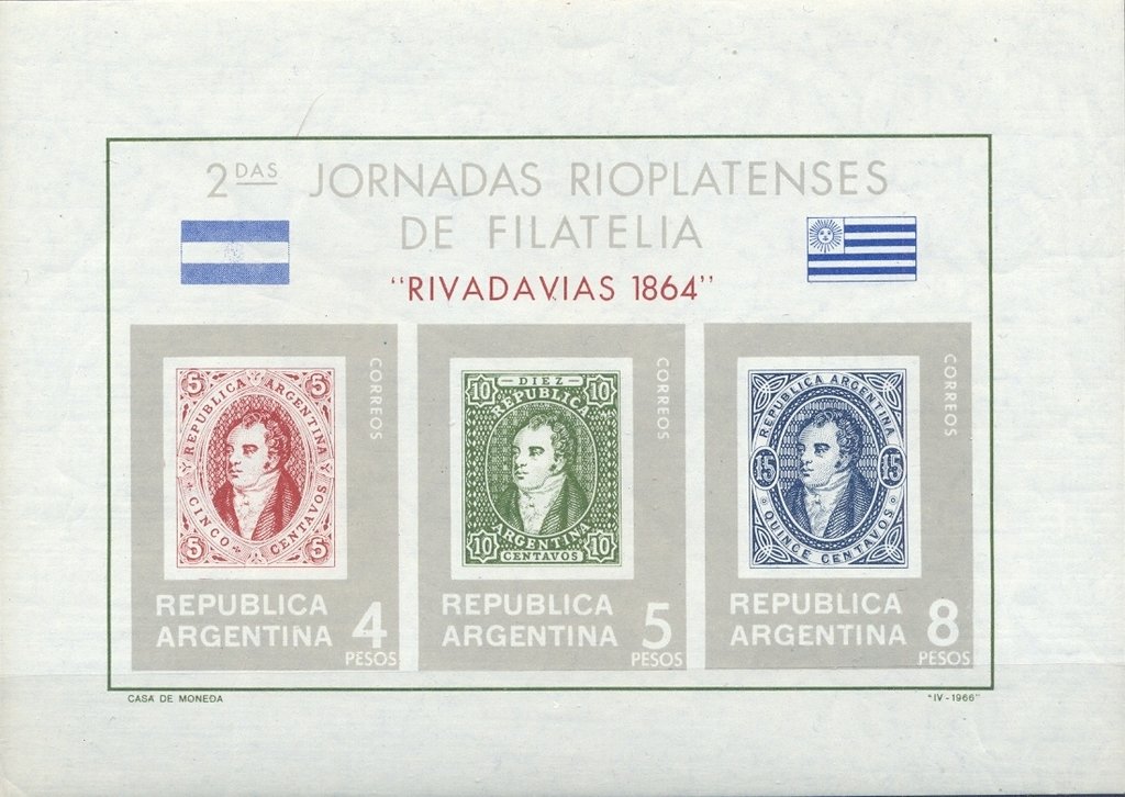 Second Conference of philately Rioplatenses