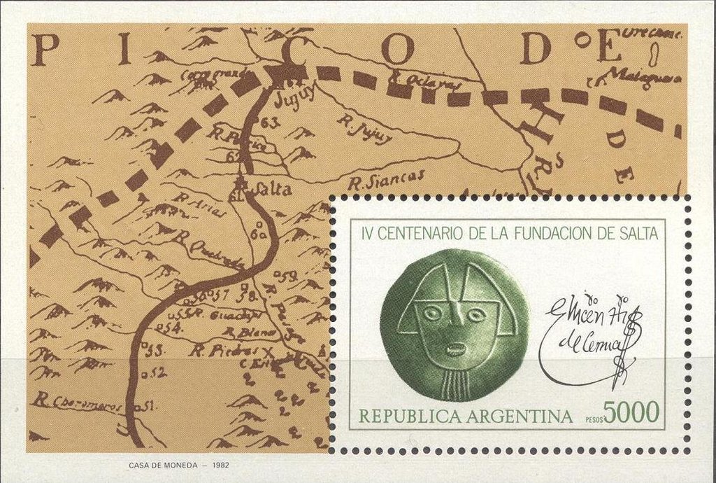Block - 400 years of the founding of Salta