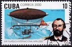Stamp, Henri Giffart, 1852., Cuba,  
