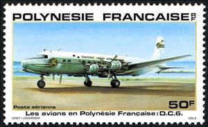 Stamp, Dc6, French Polynesia,  