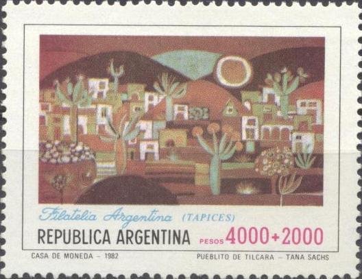 Tapestries - "Pueblito de Tilcara"