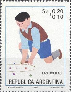 Stamp, Las Bolitas, Argentina,  