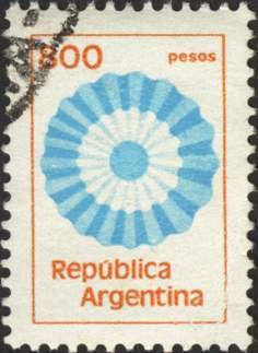 Stamp, Numeral, Argentina,  