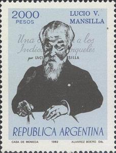 Stamp, Lucio V. Mansilla, Argentina,  