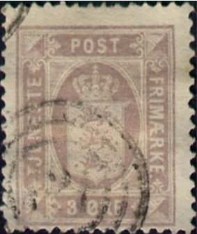 Coat of arms, øre values, wmk. 1Y, perf. 14x13½