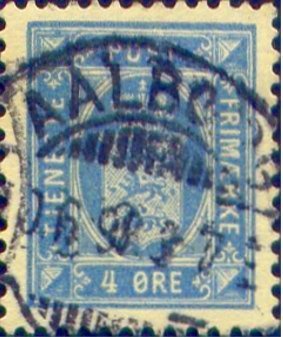 Coat of arms, øre values, wmk. 1Z, perf. 12½