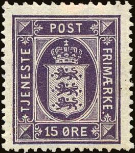 Stamp, Coat of arms, Øre values, Denmark,  , Heraldic Animals, Coats of Arms