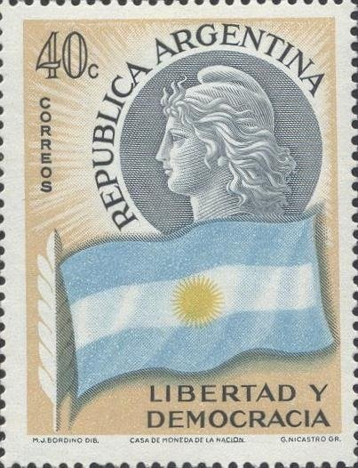 Liberty and Flag