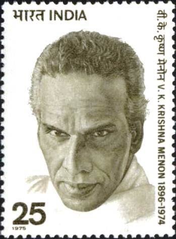 1st Death Anniv V. K. Krishna Menon (1896-1974) - Statesman