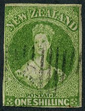 1/- Green