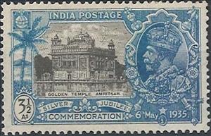 Stamp, Golden Temple, India,  , Temples