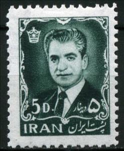 Stamp, Mohammad Rezā Shāh Pahlavī (1919-1980), Iran,  