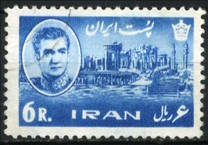 Stamp, Mohammad Rezā Shāh Pahlavī (1919-1980), Iran,  