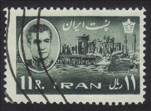 Stamp, Mohammad Rezā Shāh Pahlavī (1919-1980), Iran,  