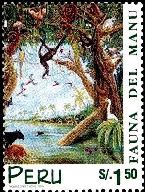 Fauna of Manu National Park