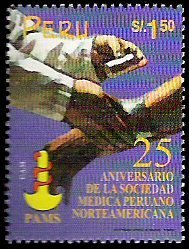 Peruvian Medical Society, 25th anniversary