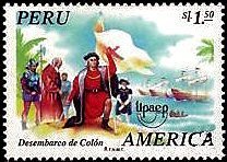 America Issue - Landing of Columbus