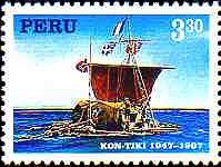 Kon-Tiki Expedition, 50th Anniv.