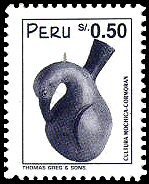 Mochica pottery - goose jar