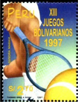 13th Bolivar Games - tennis