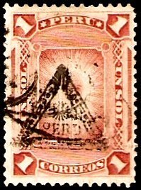 Definitives with triangle overprint
