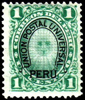 Definitives with horseshoe overprint