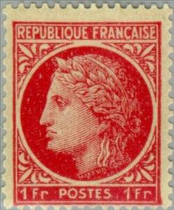 Stamp, Ceres Mazelin, France,  , Gods and goddesses