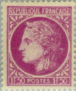 Stamp, Ceres Mazelin, France,  , Gods and goddesses