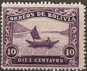 Stamp, Views, Bolivia,  