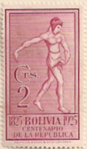 Stamp, Sower, Bolivia,  