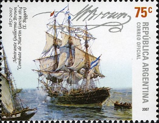 Guillermo Brown (1777~1857)